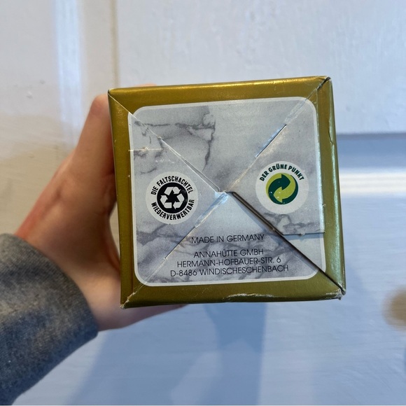 Vintage Chianti Anna Hutte Crystal Lead Vase - Made In Germany New In Box - Picture 3 of 6